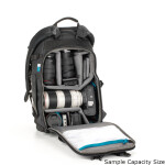 Tenba Axis V2 20L MultiCam Backpack Black (2 Mirrorless Camera, 5-7 Lens, 15 8