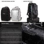 Tenba Axis V2 24L Backpack Black (2 DLSR CameraS, 6-8 Lens, 17in Laptop) 4