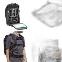 Tenba Axis V2 24L Backpack Black (2 DLSR CameraS, 6-8 Lens, 17in Laptop) 9