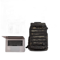 Tenba Axis V2 24L MultiCam Backpack Black (2 DLSR CameraS, 6-8 Lens, 17in La 2