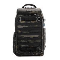 Tenba Axis V2 24L MultiCam Backpack Black (2 DLSR CameraS, 6-8 Lens, 17in La 3