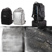Tenba Axis V2 24L MultiCam Backpack Black (2 DLSR CameraS, 6-8 Lens, 17in La 4