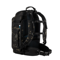 Tenba Axis V2 24L MultiCam Backpack Black (2 DLSR CameraS, 6-8 Lens, 17in La 7
