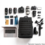 Tenba Axis V2 32L Backpack Black (2 DLSR Cameras, 7-9 Lens, 17in Laptop) 3