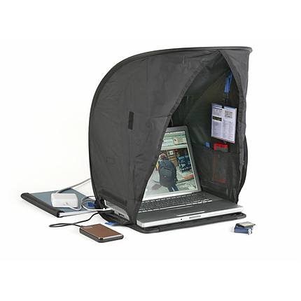 Think Tank Photo Pixel Sunscreen V 2.0 (Black) w/Hood and Storage Bag