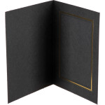 Tap T-50 Black and Gold Folder 5x7 (25-Pack) 0