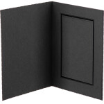 Tap T-50 Black and Black Folder 4x6 (25-Pack) 0