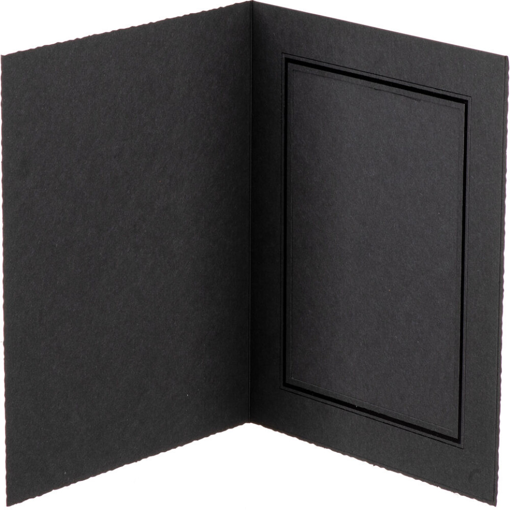 Tap T-50 Black and Black Folder 5x7 (25-Pack)