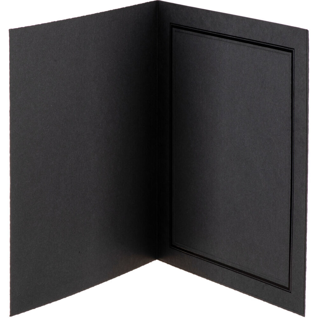 Tap T-50 Black and Black Folder 8x10 (25-Pack)