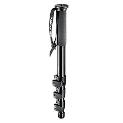 Used Manfrotto 680B 4-section Compact Monopod - Black - Excellent
