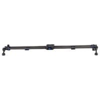 Used Excellent Benro MoveOver8B Carbon Fiber Slider  and  Case 35 in/90 cm 1