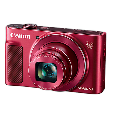Used Canon PowerShot SX620 HS Digital Camera - Red- Excellent Condition