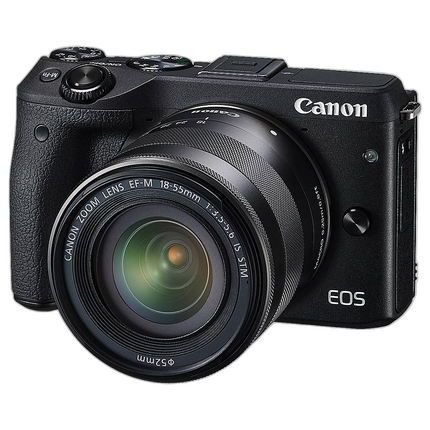 Used Canon EOS M3 Digital Camera with 18-55mm IS STM - Excellent