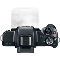 Used Canon EOS M50 Mirrorless Camera Body (Black) - Excellent Condition 2