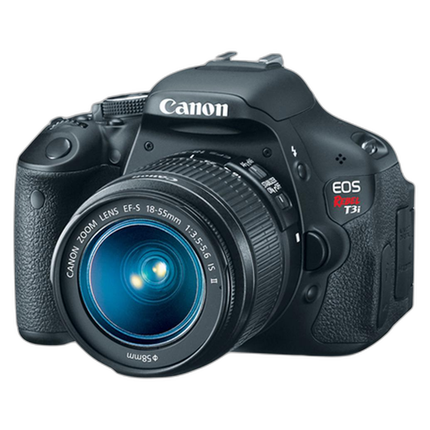 Used Canon Rebel T3i w/ EF-S 18-55mm Lens - Excellent