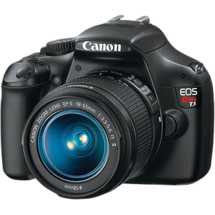 Used Canon EOS Rebel T3 Kit W/ EF-S 18-55mm IS II Lens - Excellent