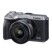 Used Canon M6 Mark II with 15-45mm Lens  and  Viewfinder - Excellent 1