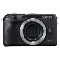 Used Canon EOS M6 Mark II Mirrorless Camera Body Only Black - Excellent 0