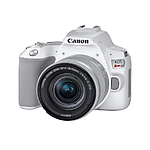 Used Canon EOS Rebel SL3 Camera (White) with 18-55mm f/4-5.6 IS STM Lens - E 0
