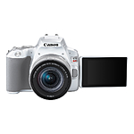 Used Canon EOS Rebel SL3 Camera (White) with 18-55mm f/4-5.6 IS STM Lens - E 2