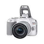 Used Canon EOS Rebel SL3 Camera (White) with 18-55mm f/4-5.6 IS STM Lens - E 6