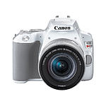 Used Canon EOS Rebel SL3 Camera (White) with 18-55mm f/4-5.6 IS STM Lens - E 7