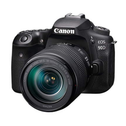 Canon EOS 90D DSLR Camera with EF-S 18-135mm f/3.5-5.6 IS USM Lens Kit