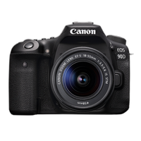 Used Canon EOS 90D DSLR Camera with EF-S 18-55mm f/3.5-5.6 - Excellent 0
