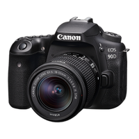 Used Canon EOS 90D DSLR Camera with EF-S 18-55mm f/3.5-5.6 - Excellent 1