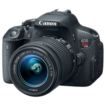 Used Canon T5i w/ 18-55mm f/3.5-5.6 IS STM - Excellent