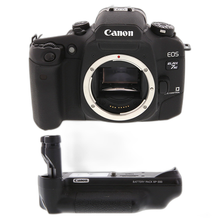Used Canon Elan 7NE Body w/ BP-300 - Excellent
