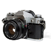 Used Canon AE-1 w/ 50mm 1.8 Chrome - Excellent 1