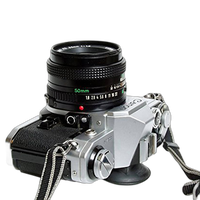 Used Canon AE-1 w/ 50mm 1.8 Chrome - Excellent 2