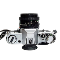 Used Canon AE-1 w/ 50mm 1.8 Chrome - Excellent 5