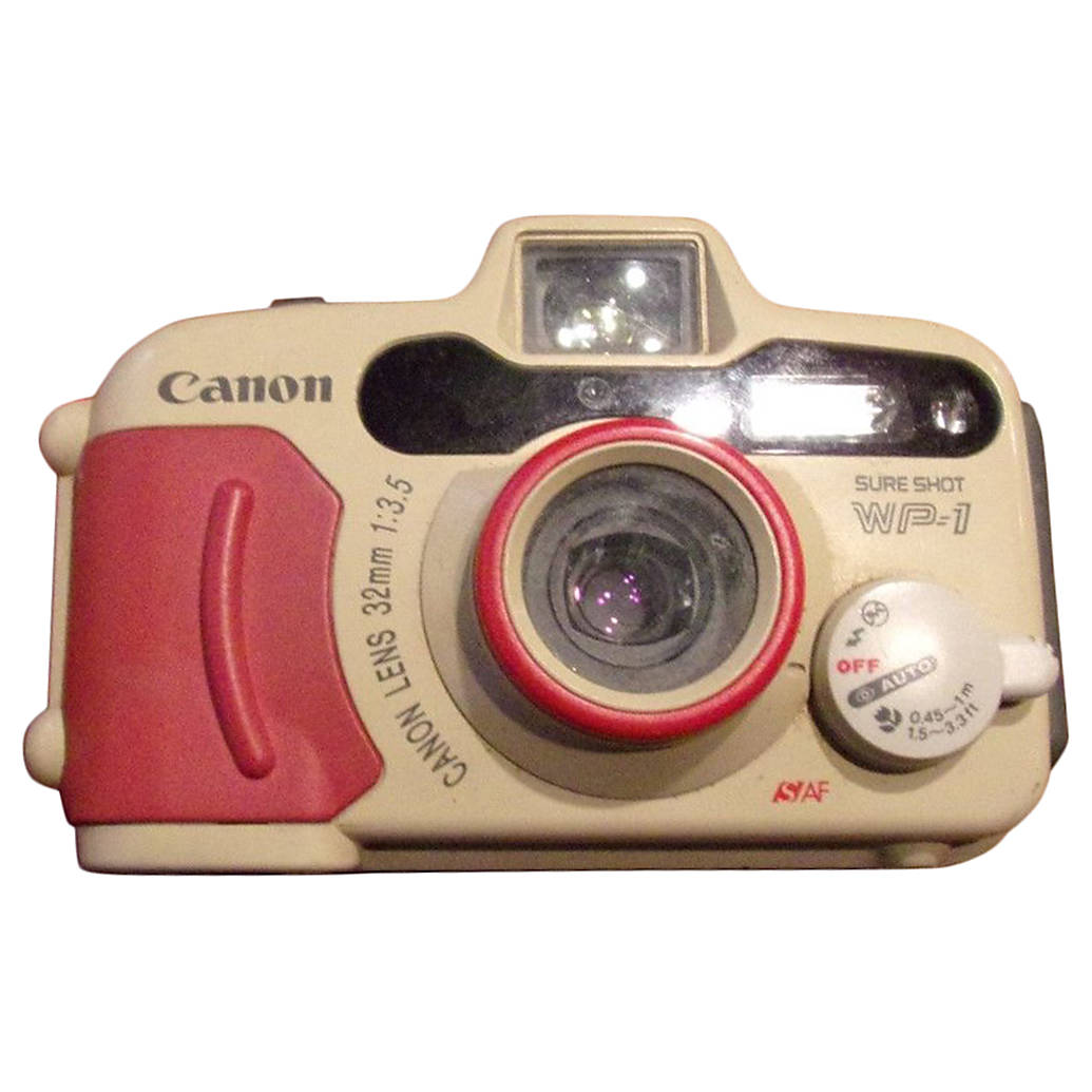 Used Canon Sureshot WP-1 Underwater Film Camera - Excellent