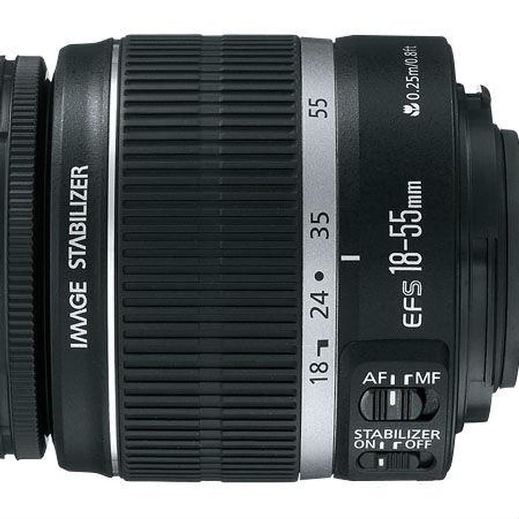 Used Canon EF-S 18-55mm f/3.5-5.6 IS - Excellent