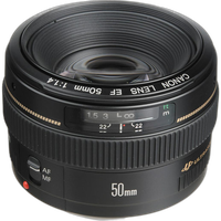Used Canon EF 50mm f/1.4 USM Standard Lens - Excellent 1