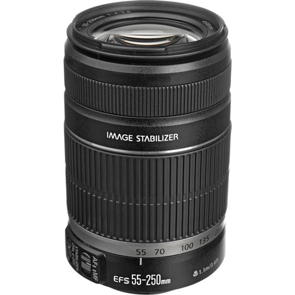 Used Canon EF-S 55-250mm F4-5.6 IS Lens - Excellent