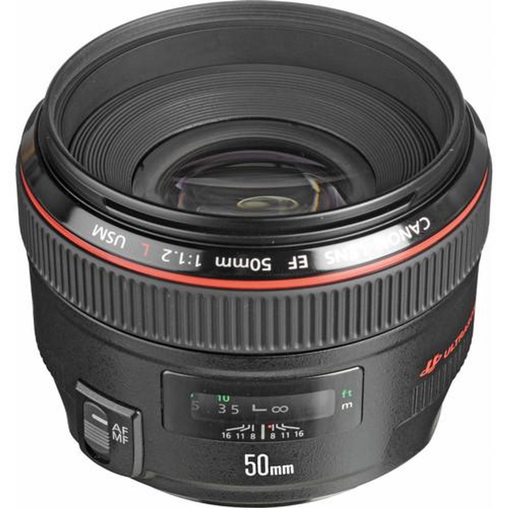 Used Canon 50mm f/1.2L USM - Excellent