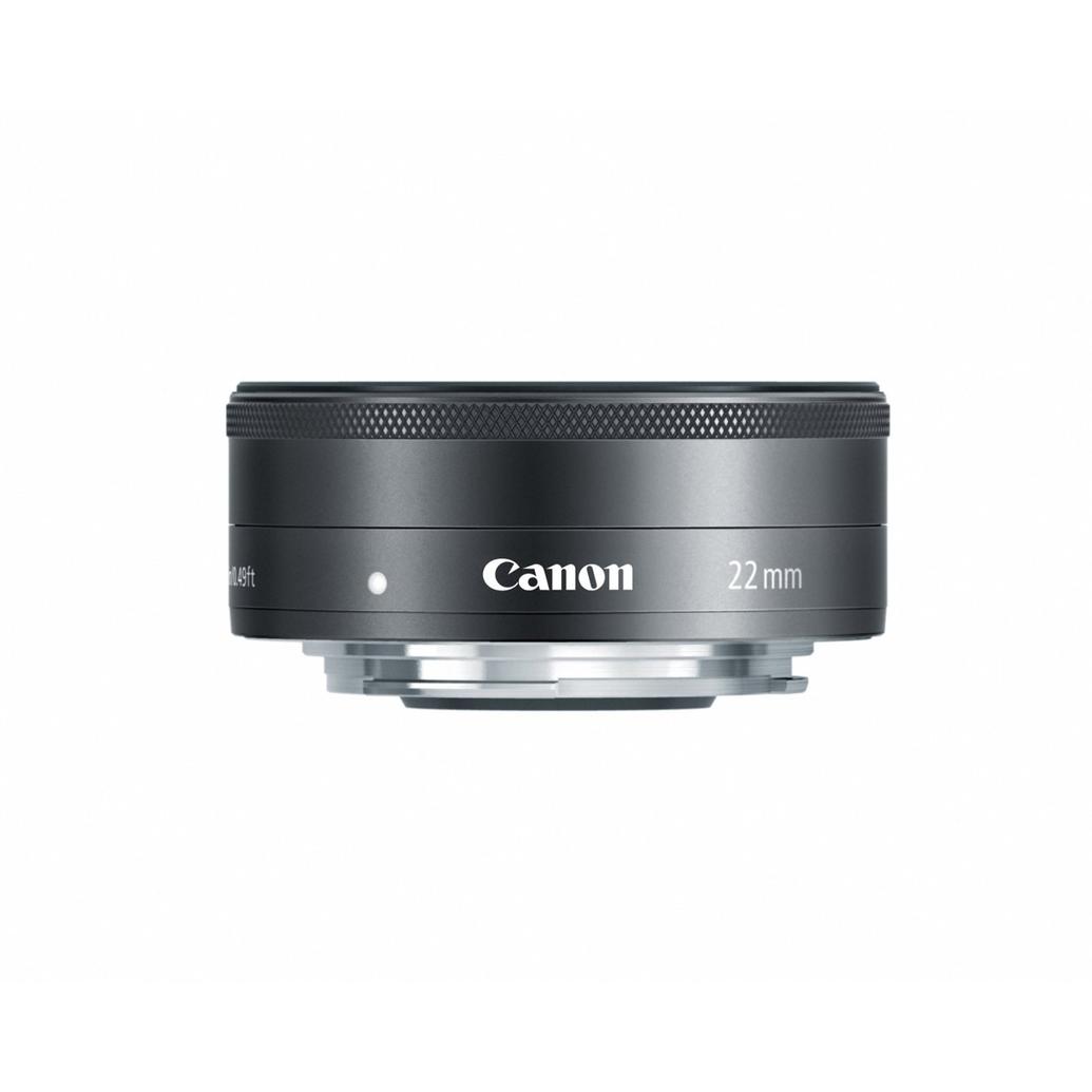Used Canon EF-M 22mm f/2 STM Wide Angle Lens Black - Excellent