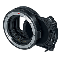 Used Canon EF-EOS R Drop-in Filter Mount Adapter with Variable ND Filter - E 0