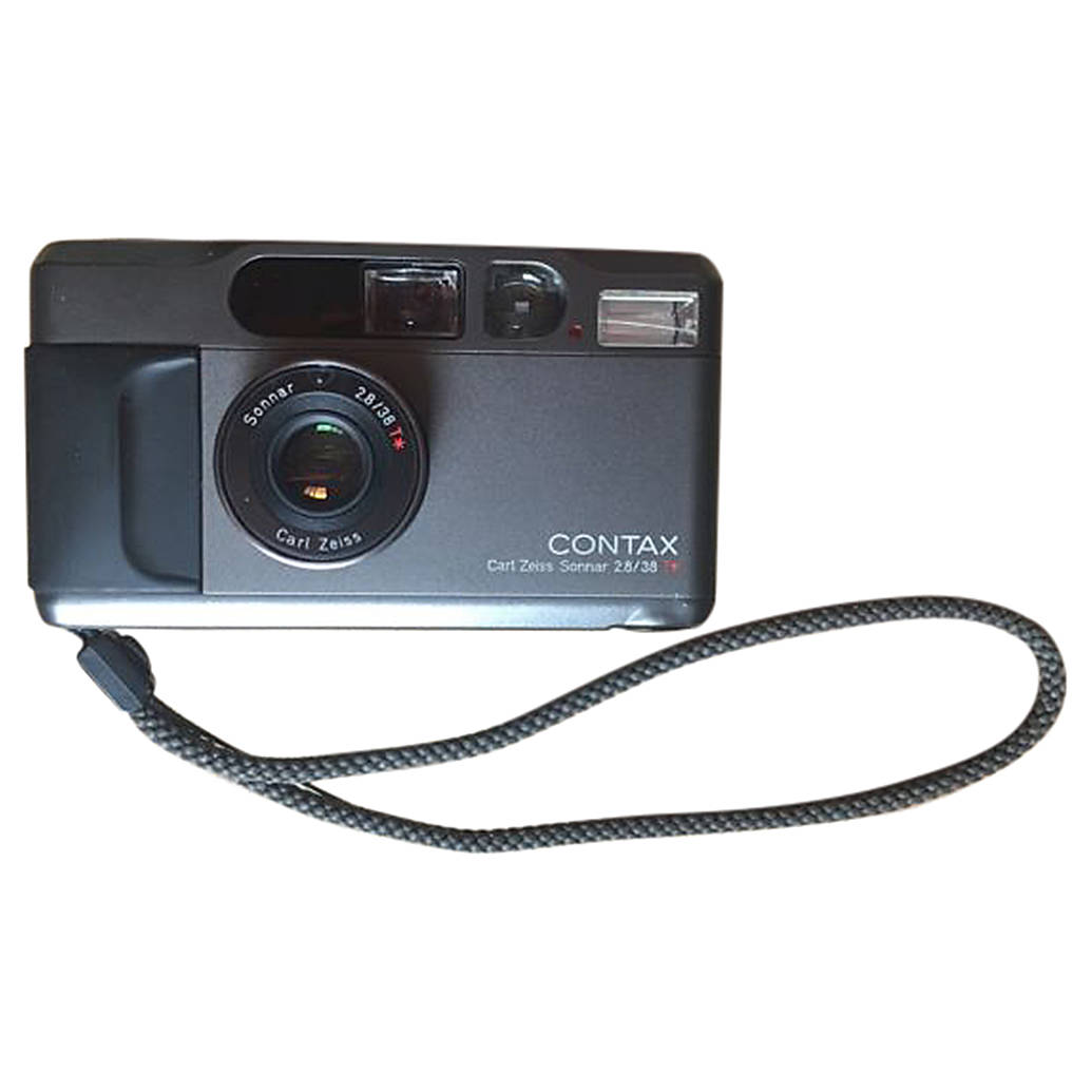 Used Contax T2 Champagne Silver- Excellent