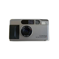 Used Contax T2 35MM Point and Shoot (Silver) - Excellent Condition 0