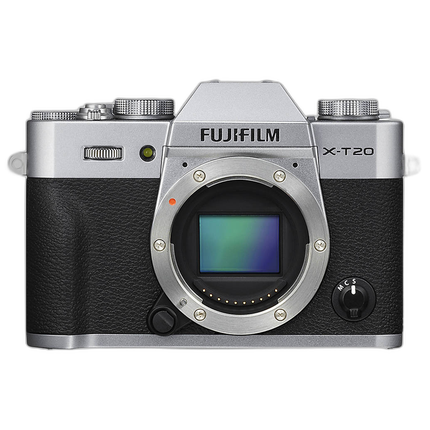Used Fujifilm X-T20 Body Only (Silver)- Excellent