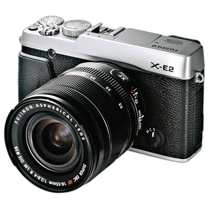 Used Fujifilm X-E2 w/ 18-55mm f/2.8-4 (Silver) - Excellent