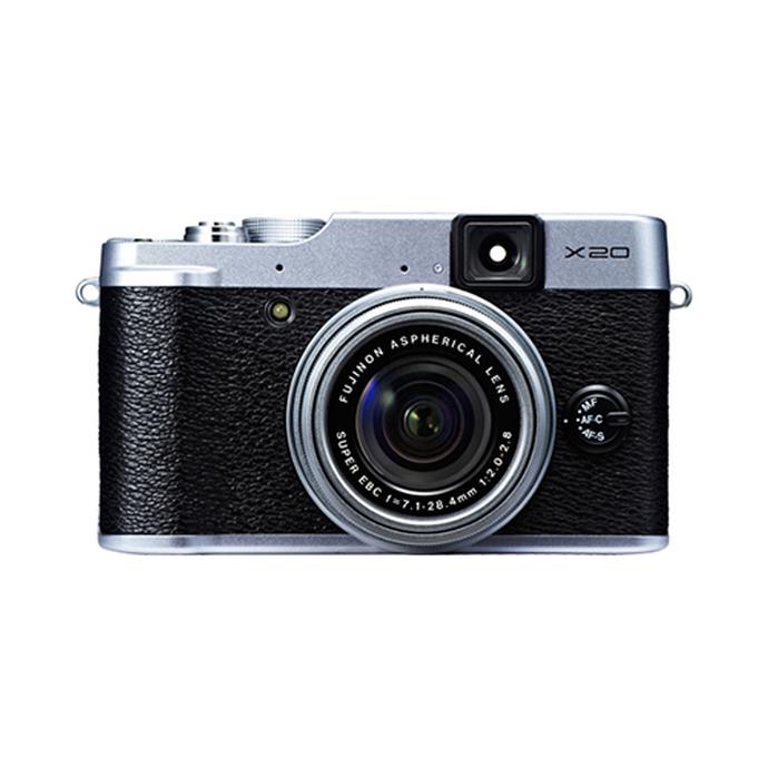 Fujifilm X20 12.0MP Digital Camera Silver | 4x Optical Zoom