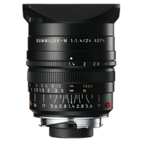 Used Leica 24mm F/1.4 Summilux-M (Black) - Excellent 0