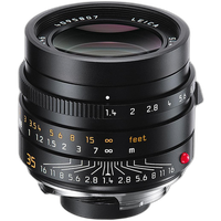 Used Leica Summilux-M 35mm f/1.4 ASPH. Lens (Black) - Excellent 1