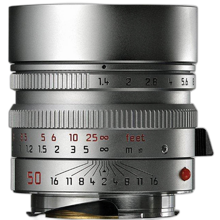 Used Leica 50mm F/1.4 (Silver) 11892 6-BIT - Excellent
