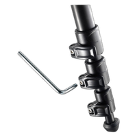 Used Manfrotto Be Free Aluminum Compact Travel Tripod w/ Ball Head-Excellent 6